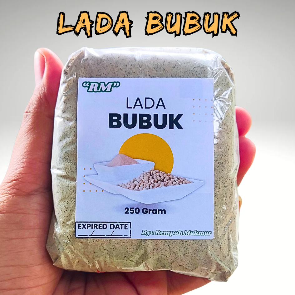 

Lada Bubuk - Merica Bubuk Ekonomis Buat Bumbu Masak 250gram