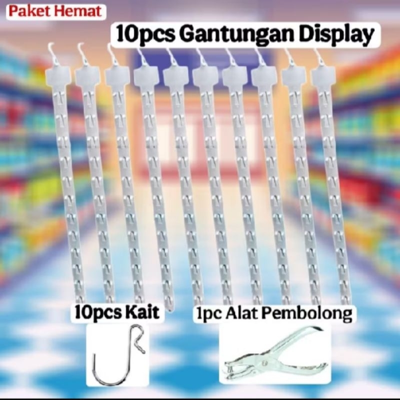 PAKET HEMAT GANTUNGAN SNACK / DISPLAY JUALAN