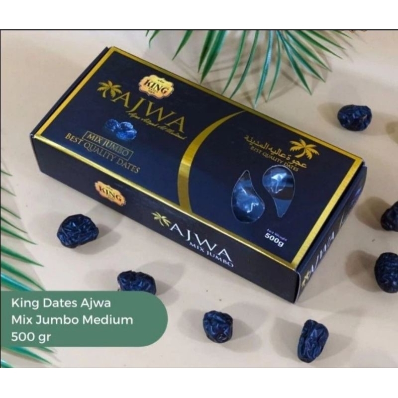 

Kurma Ajwa Premium Kurma Nabi Mix Jumbo 500gr King Dates Al Madinah Syifa