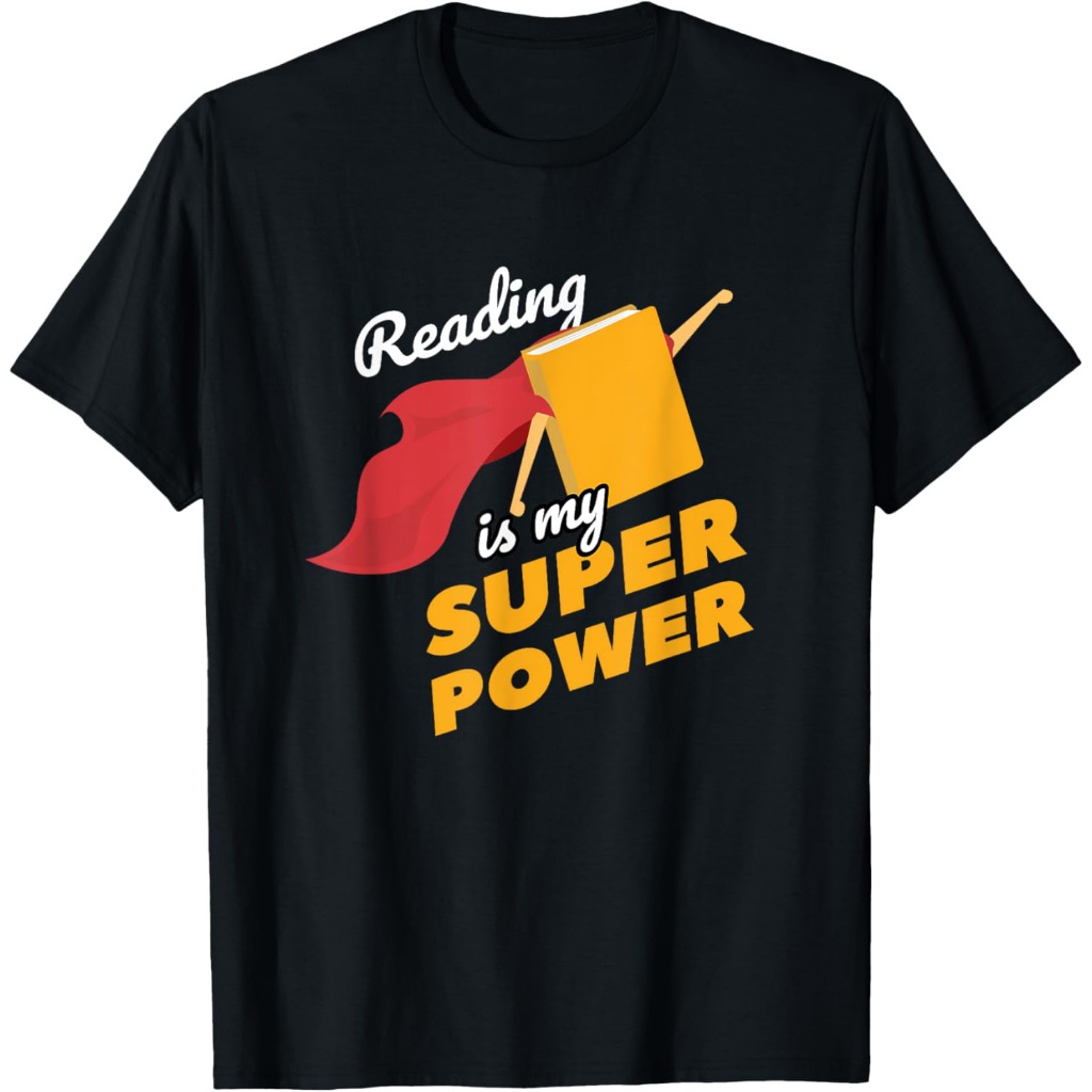 Membaca adalah Kekuatan Superku, Buku Lucu dan Menyenangkan, Hadiah Kaos Pahlawan