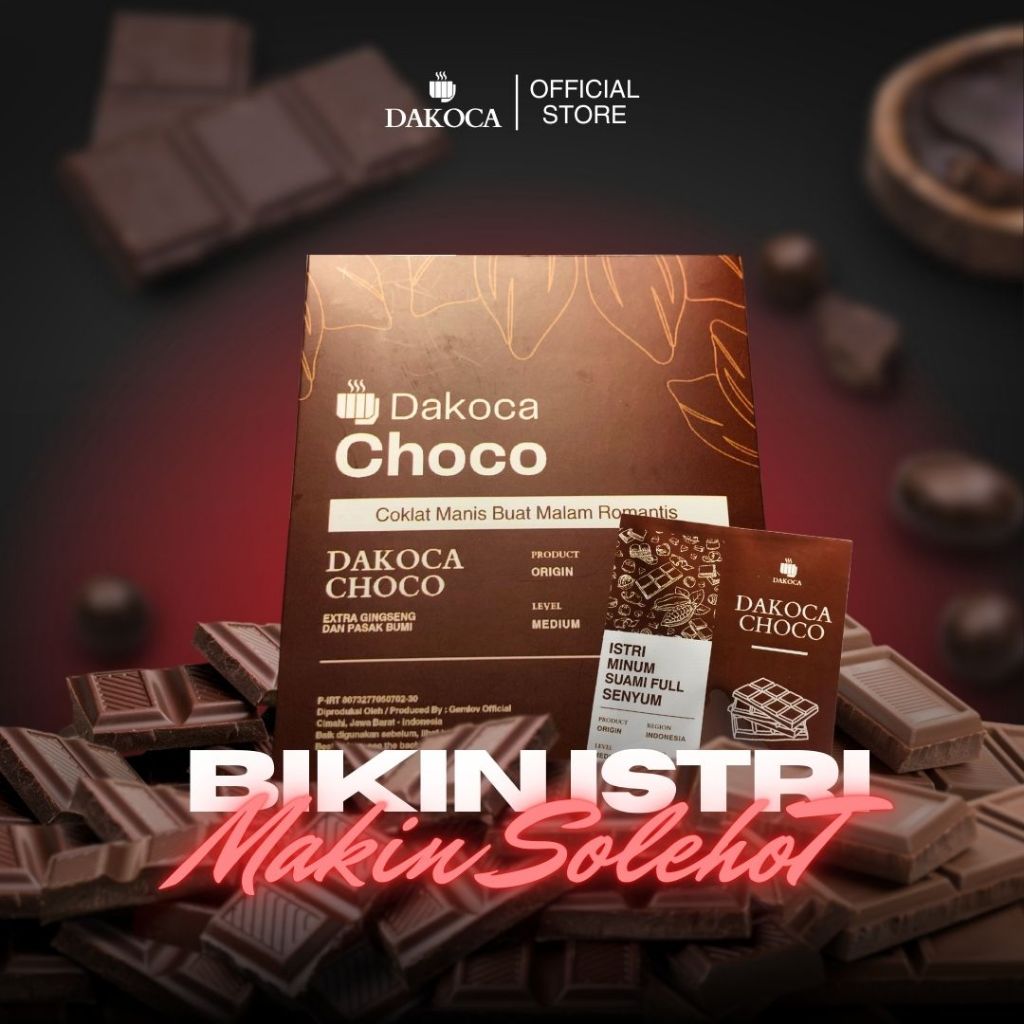 

Dakoca Choco Minuman Coklat Mood Booster G@ir@h Istri