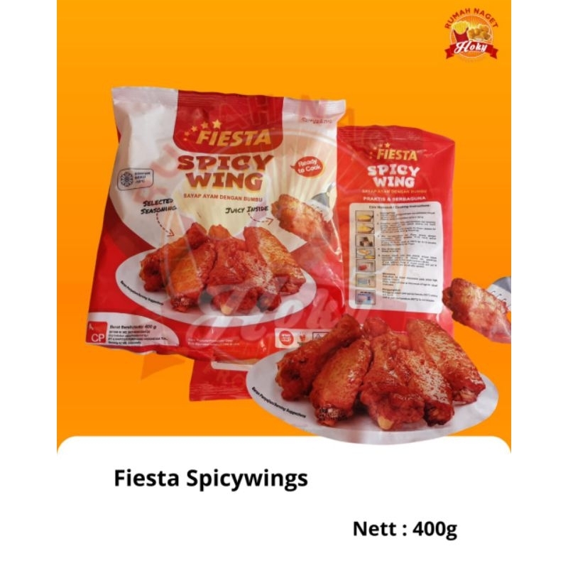 

Fiesta Spicy Wings 400 gr