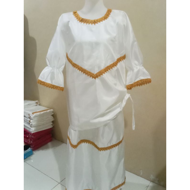 Set baju adat anak perempuan/baju bodo anak remaja/baju tari/baju karnaval/baju seragam