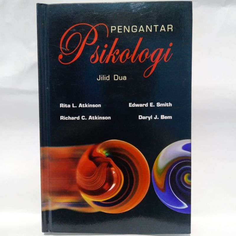 Original Pengantar Psikologi Jilid 2 Oleh Rita L Atkinson / Richard C Atkinson