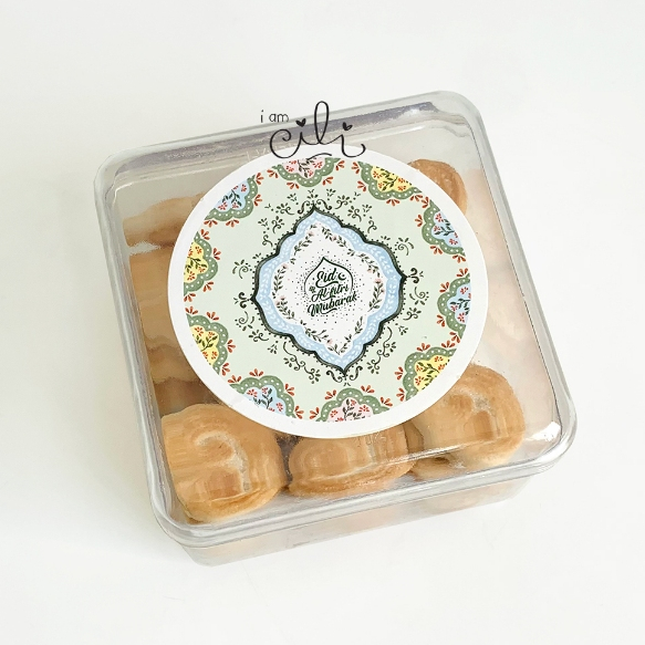 

(SIF140) Stiker idul fitri lebaran LULU untuk toples paperbag dus kotak iamcili diameter 8cm [32 pcs]