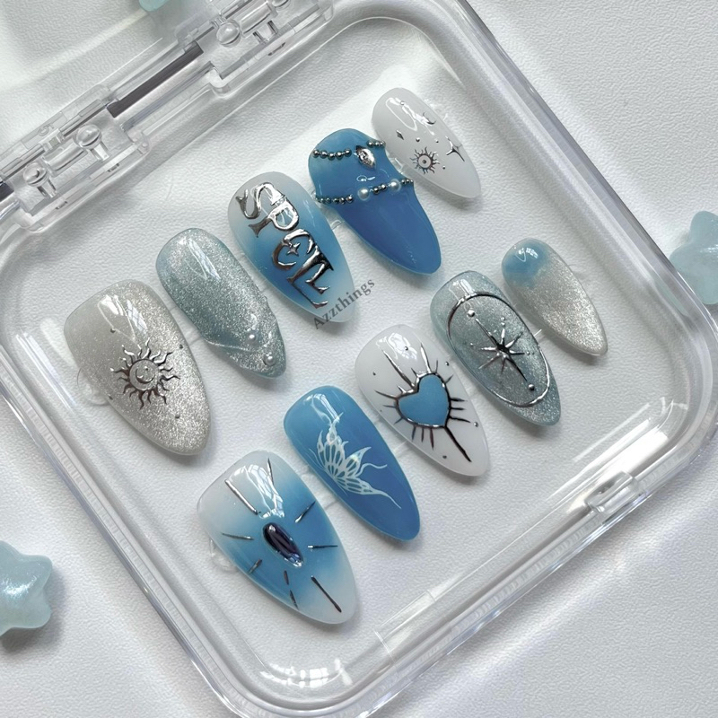 SPELL Seventeen Press On Nails by azzthings