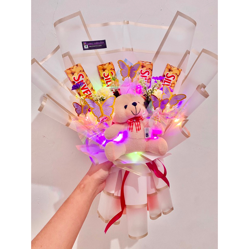 

READY bucket valentine murah kado valentine buket coklat silverqueen