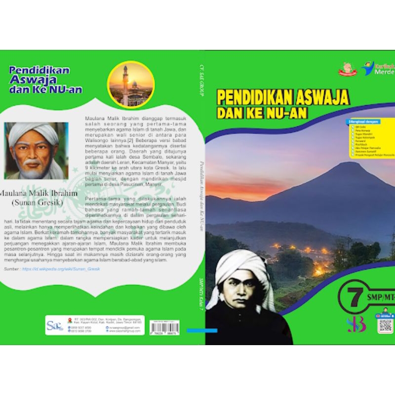 Pendidikan Aswaja dan ke NU-an Kelas 7, 8, 9 SMP