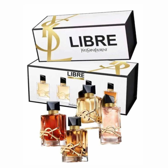 Parfum Branded YSL LIBRE MINIATURE SET 1 Box Isi 4 pcs 100% Original