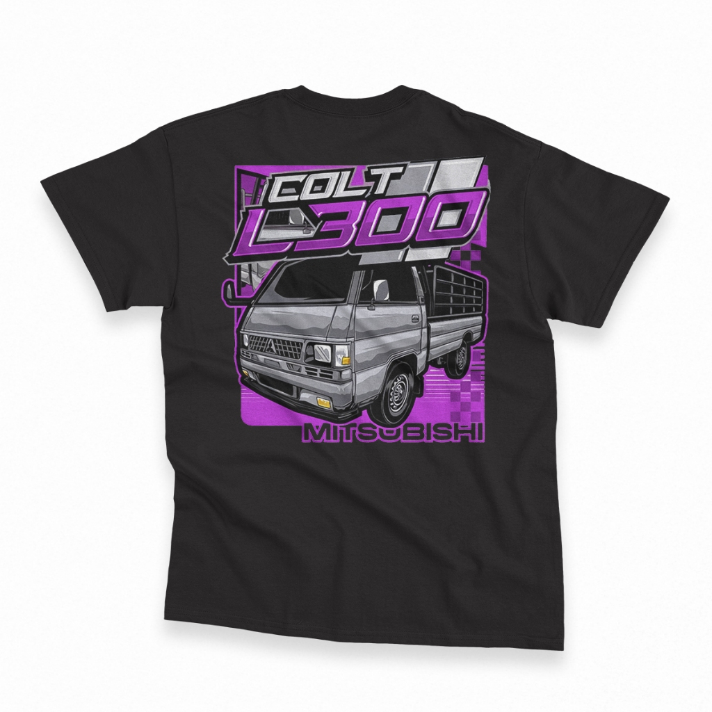 KAOS DRIVER MUDA MOBIL COLT L300 - KAOS MOBIL L300 - KAOS STREETWEAR UNISEX