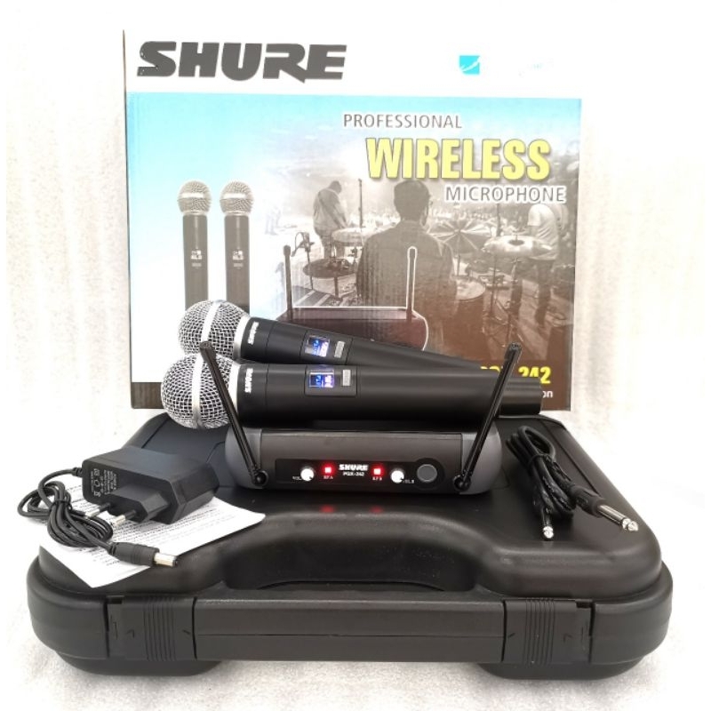 MIC WIRELESS SH PGX242 PGX 242 FREE KOPER HANDHELD