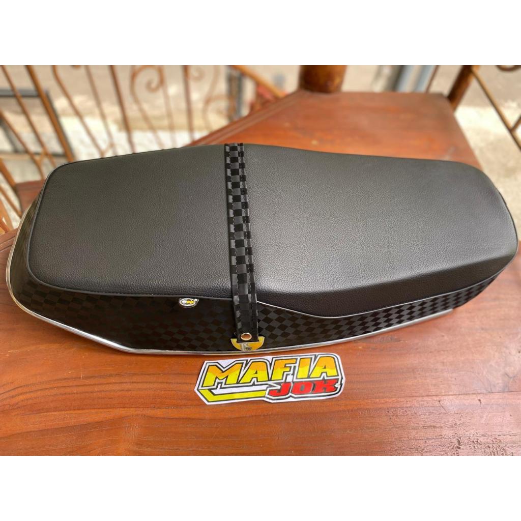 JOK MOTOR GL 100 KULIT MBTECH X CATUR TINGGAL PASANG