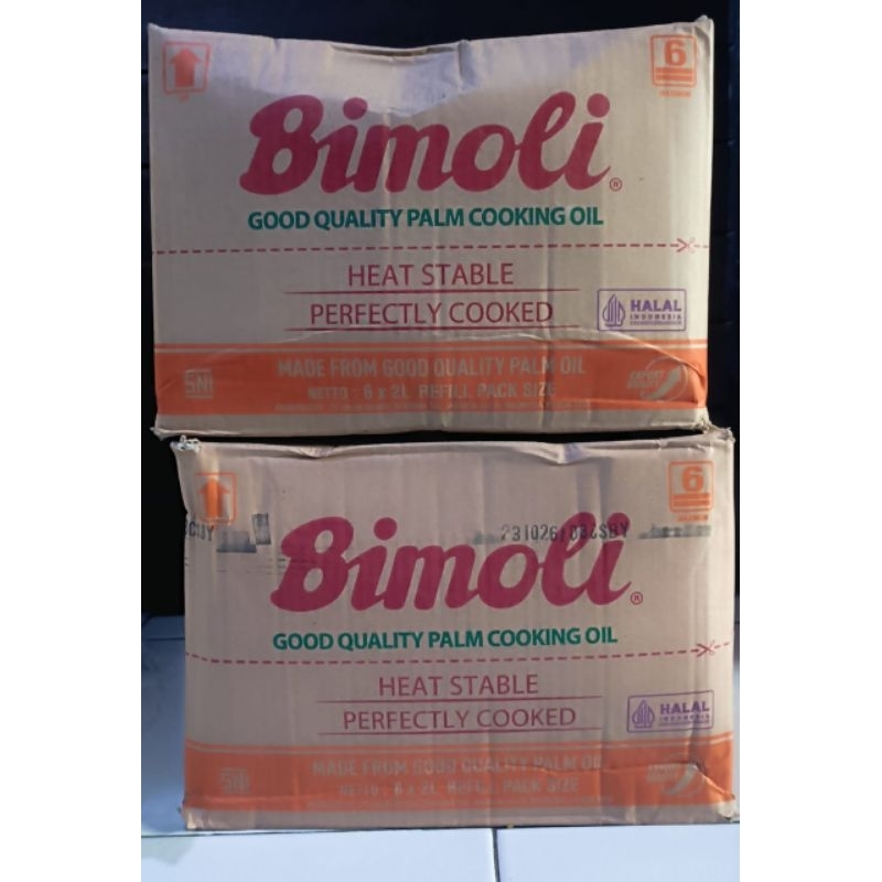 

Bimoli 2liter 1dus (isi 6) dan 2dus (isi 12)