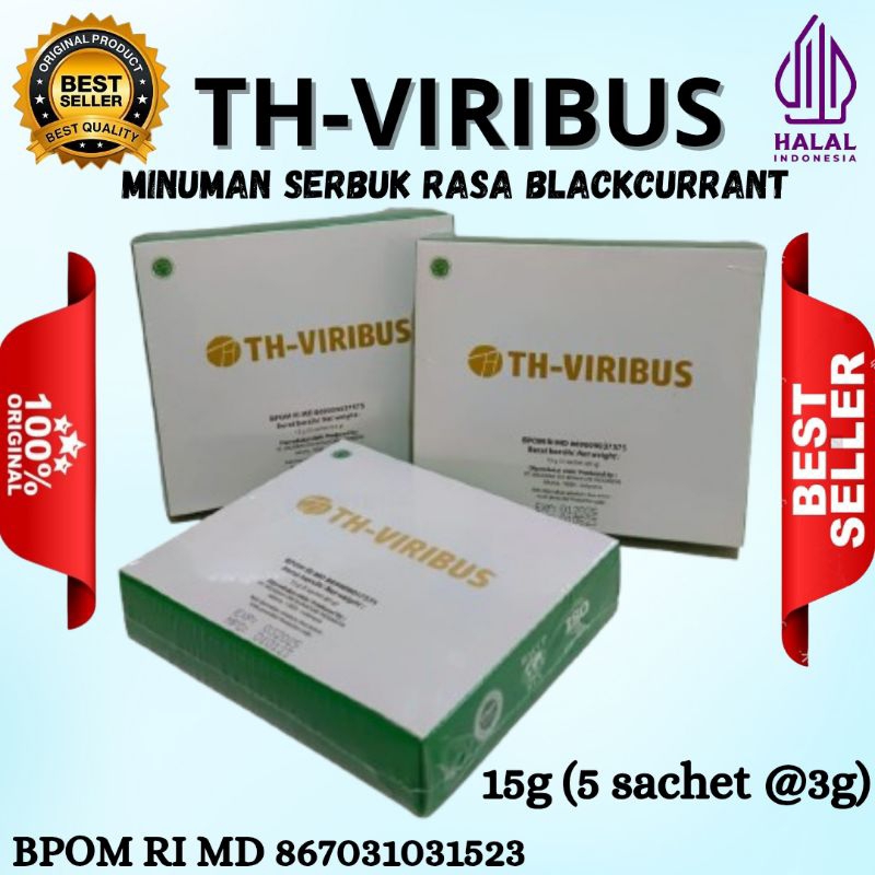 TH-VIBIRUS 1 BOX ISI 5 SACHET ORIGINAL TH NETWORK