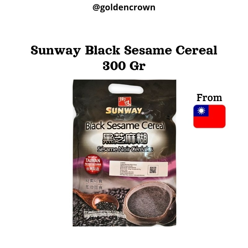

Sunway Black Sesame Cereal | Minuman Sereal Wijen Hitam 300g