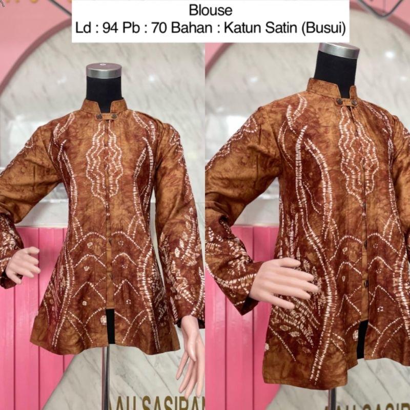 Blouse sasirangan
