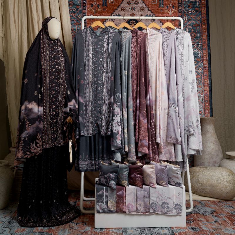 KAZAMI PRAYER SET EYBERLI | MUKENA EYBERLI