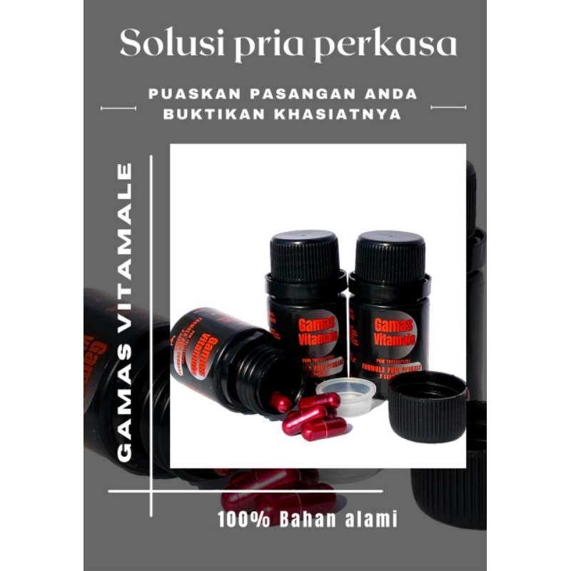 GAMAS VITAMALE OBAT KUAT PRIA HERBAL