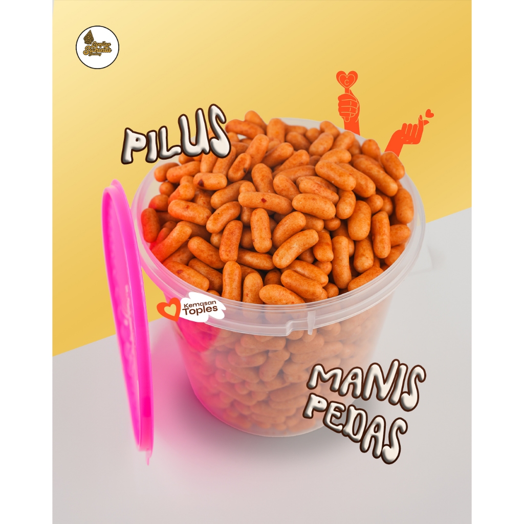 

PILUS BUMBU RUJAK TAMBAHAN TOPLES 5 Liter - Cemilan Pedas Manis