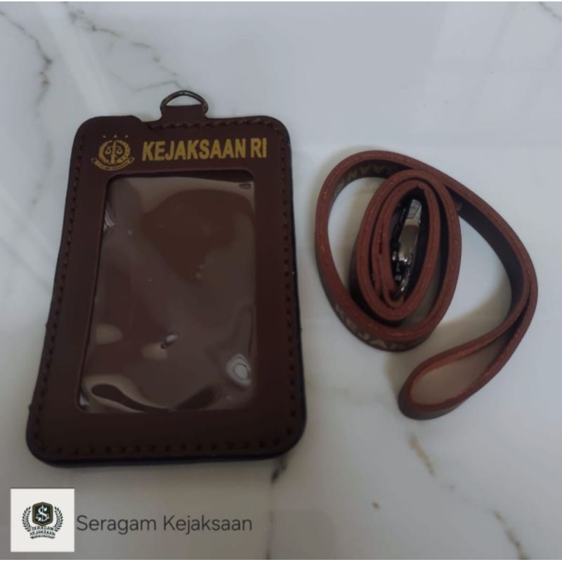 

ID Card Kalung Coklat