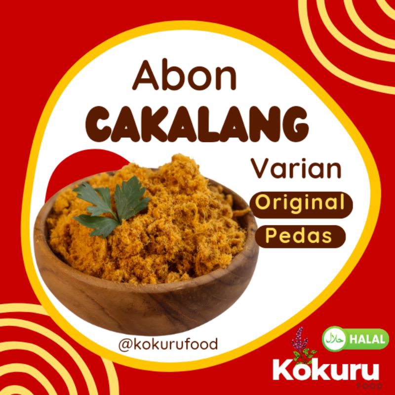 

250g - 500g MIX PEDAS & ORIGINAL ABON IKAN CAKALANG