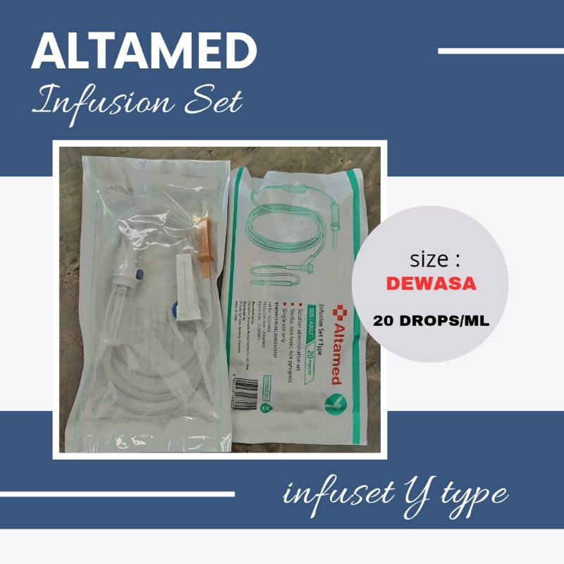 Infuset Type Y Dewasa Altamed / Infusion Type Y Adult