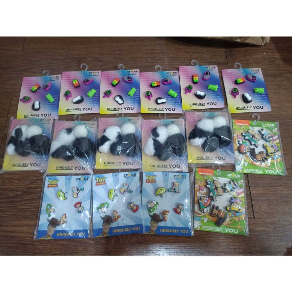 READY ORIGINAL JIBBITZ CROCS