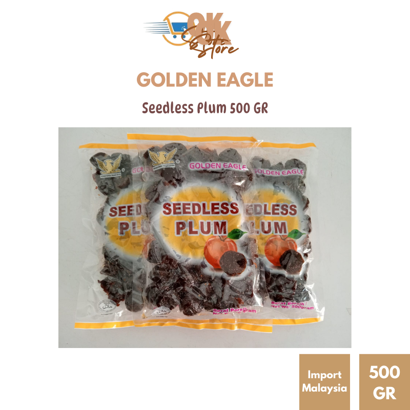

Golden Eagle Seedless Plum / Manisan Plum Tanpa Biji 500GR (Expiry 30 April 2026)