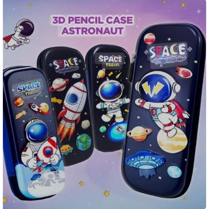 

kotak pensil astronot
