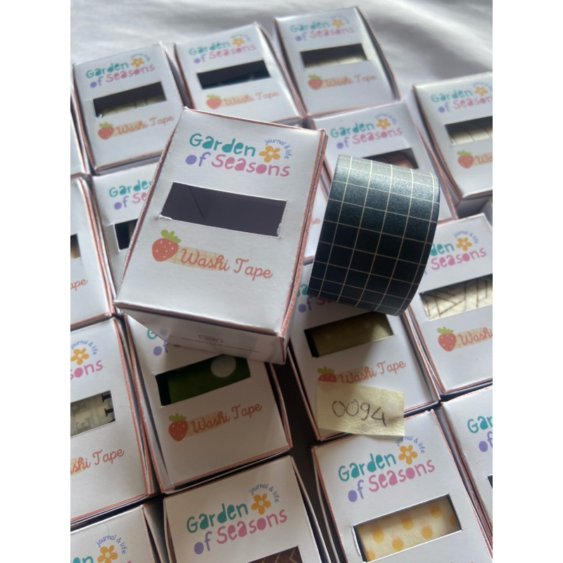 

0094 big decoration tape dark blue white line