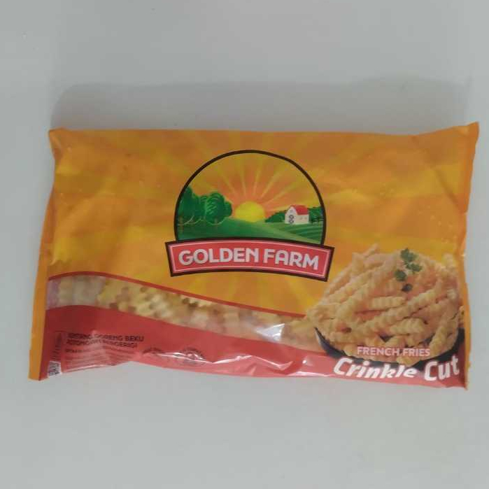 

French Fries Golden Farm 1kg/Just Fry 900gram Stik Kentang Goreng