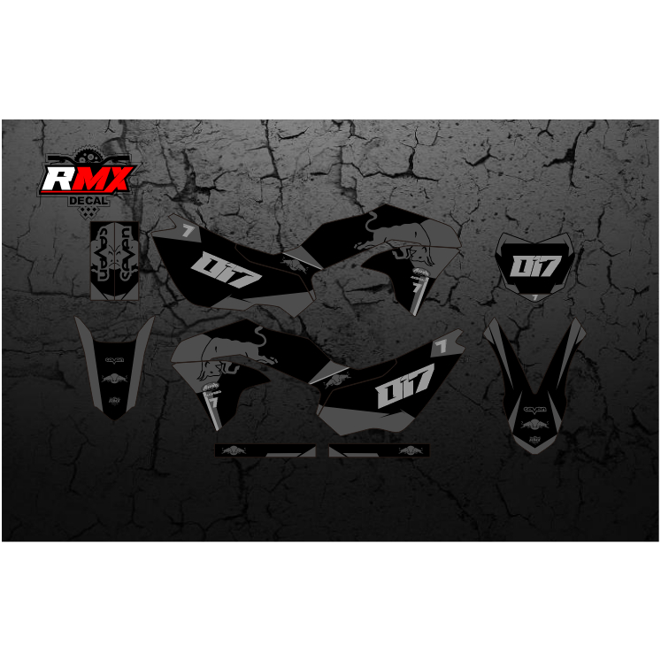 DECAL KLX 230 FULLBODY (011) DEKAL STIKER KLX 230 R S SM SE 2019 2020 2021 2022 2023 HITAM HIJAU, ME
