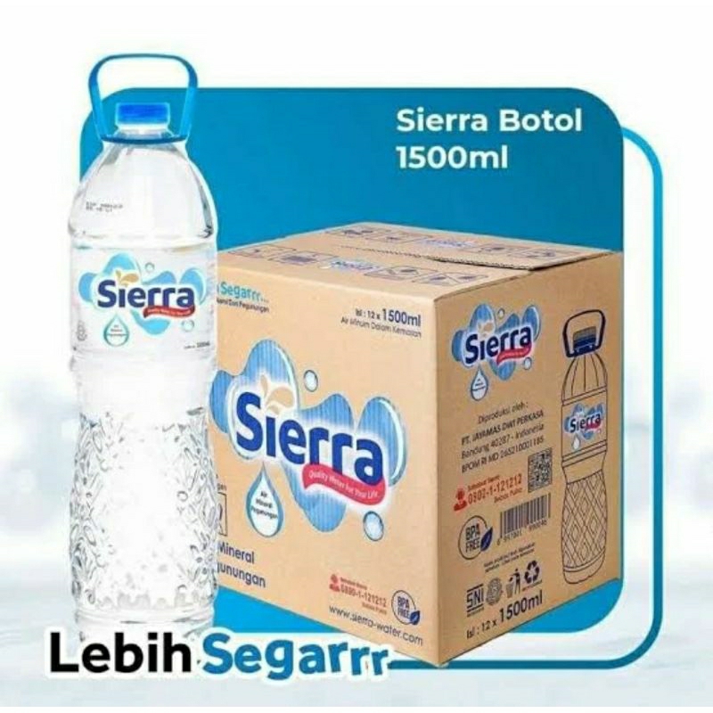 

SIERRA BOTOL 1500 ML 1 DUS 12 BOTOL