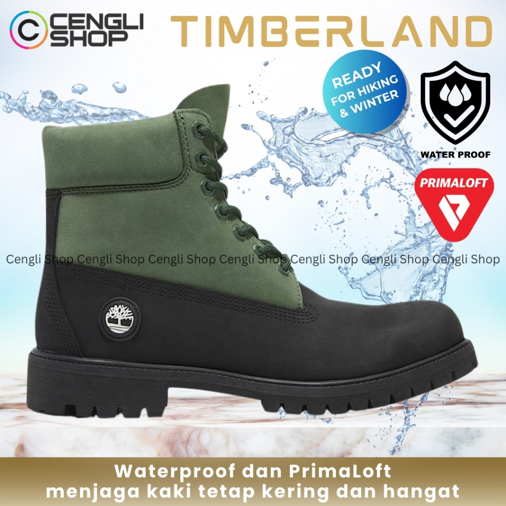 TIMBERLAND SEPATU BOOT PRIA ORIGINAL BOOTS KULIT ASLI ORI WATERPROOF TM11
