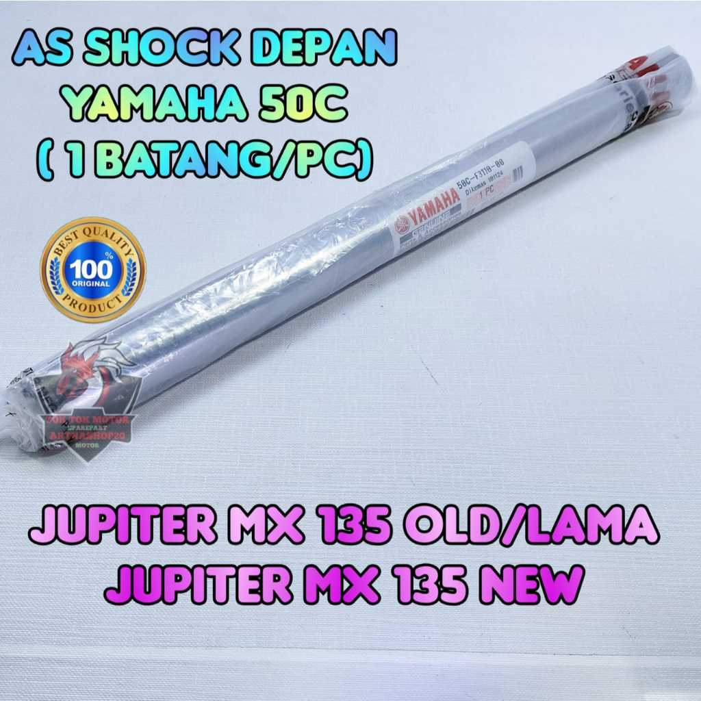 As Shok Depan 50C Asli Original Motor Yamaha Jupiter MX 135 Old / Lama , Jupiter MX 135 New Pipa hal