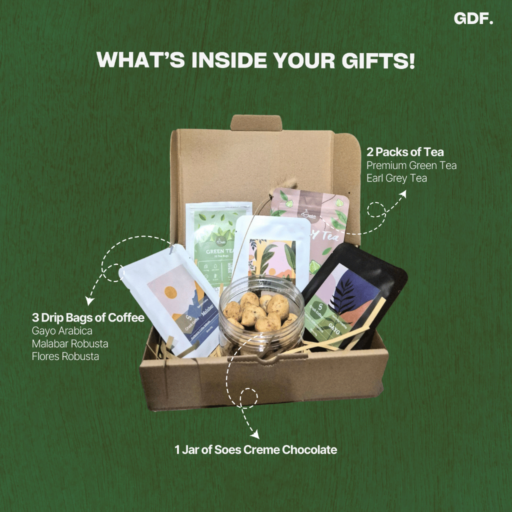 

Lebaran Relaxing Gift – Hampers Kopi & Teh Spesial