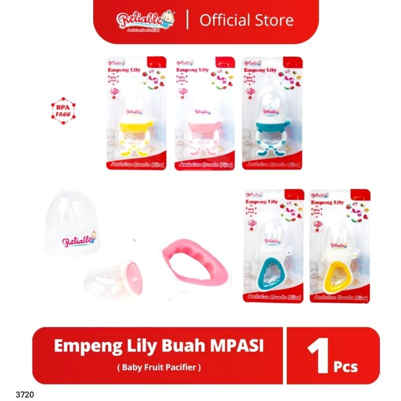 Empeng Baby Lily Reliable | Empeng Buah Reliable