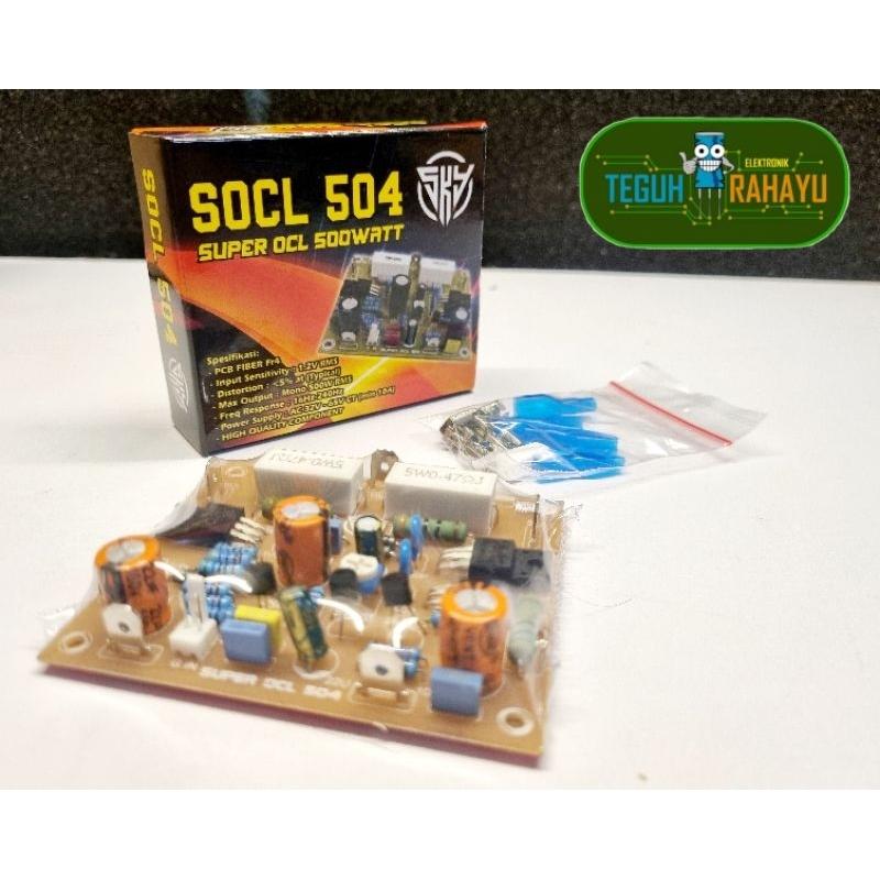 KIT driver SOCL 504 PCB Fiber 500watt SKY