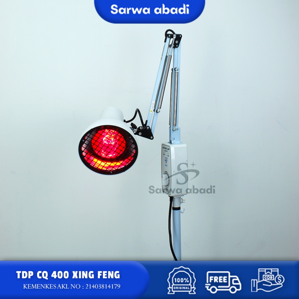 Lampu TDP CQ 400 Infrared XinFeng Therapy Lamp Stand / Terapi Panas Sinar Infrared Xing Feng Philips