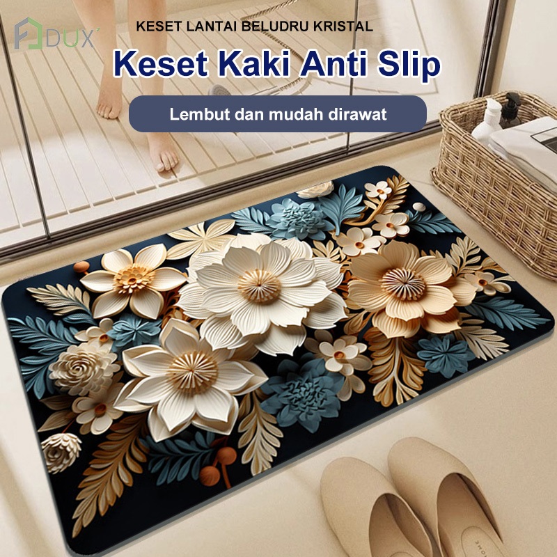 IS Barang Bagangan Dalam Stok Keset Kamar Mandi Anti Licin Dan Slip Ukuran 40x60Cm / Keset Kamar