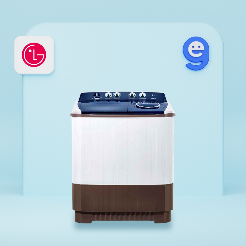 LG Mesin Cuci 2 Tabung 12Kg P1200RT / P 1200RT / P 1200 RT
