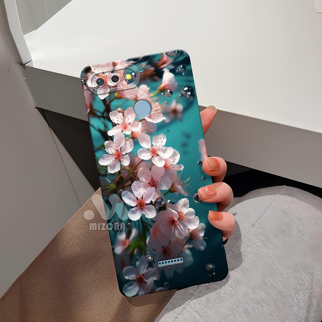 Case Hp XIAOMI REDMI 6 Terbaru Fashion Case Bunga Softcase XIAOMI REDMI 6 Terbaru Silikon Pro Camera