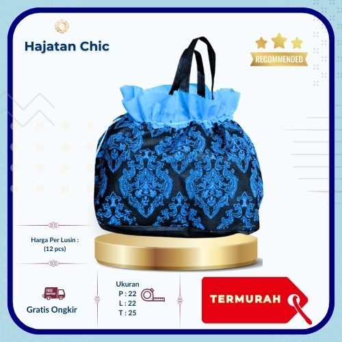 Tas Hajatan Chic - Tas Hajatan Serut Motif Batik Terbaru - 1 Lusin (12 PCS)