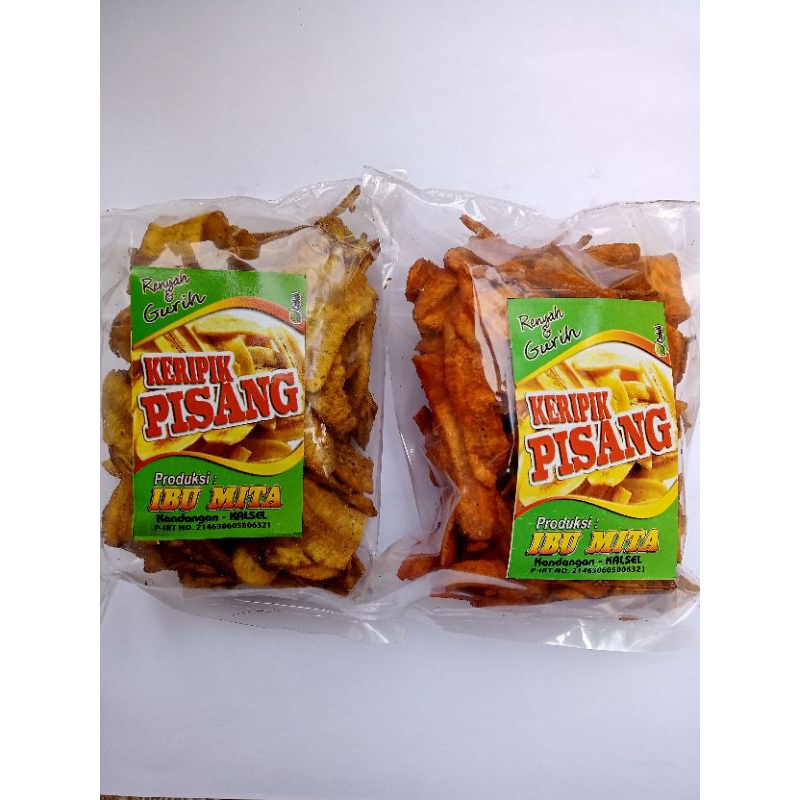 

Keripik Pisang Manis & Asin "IBU MITA