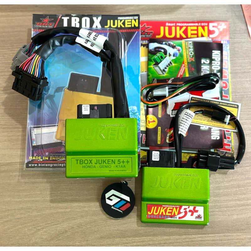 Ecu BRT Juken 5 Plus dan TBOX Genio Scoopy Deluxe Beat LED Street 2020 Dualband Racing Turbo