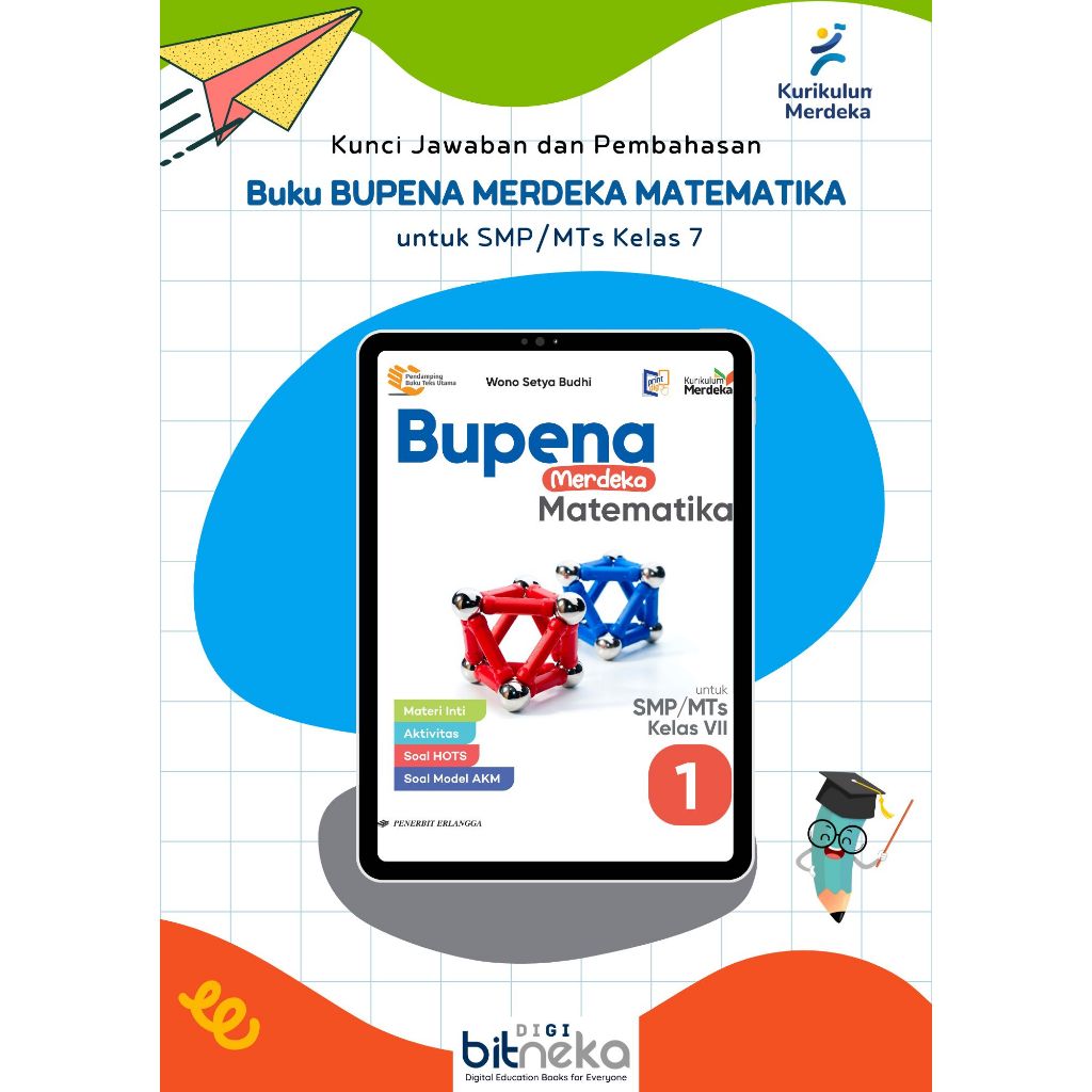 Kunci Jawaban Buku BUPENA Matematika SMP/MTs Kelas 7 Kurikulum Merdeka-Erlangga