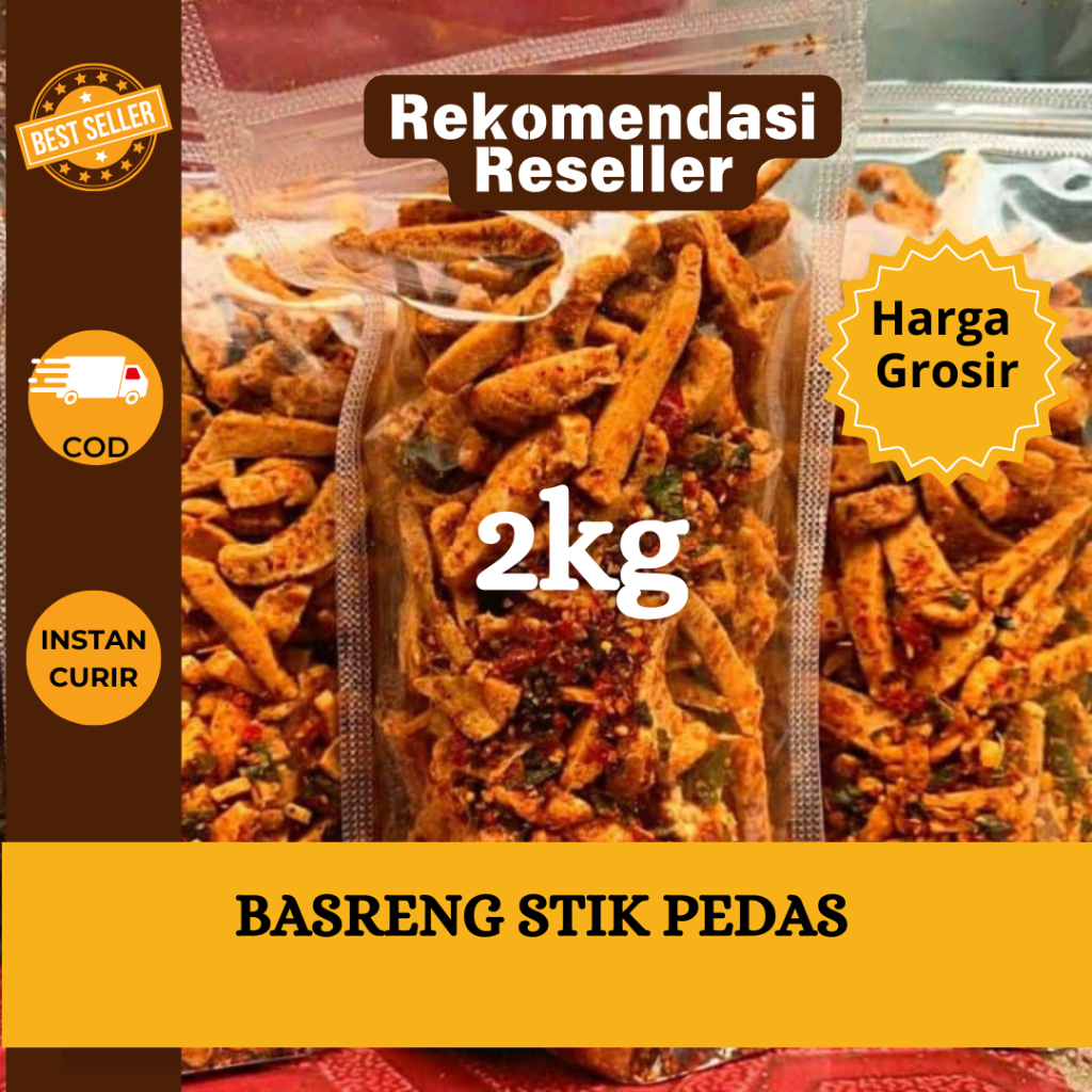 

Rekomendasi Reseller Basreng Stik Pedas Harga Grosir 2kg