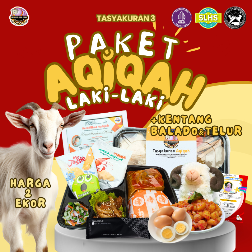 

AQIQAH - Paket Aqiqah Laki-laki Tasyakuran 3