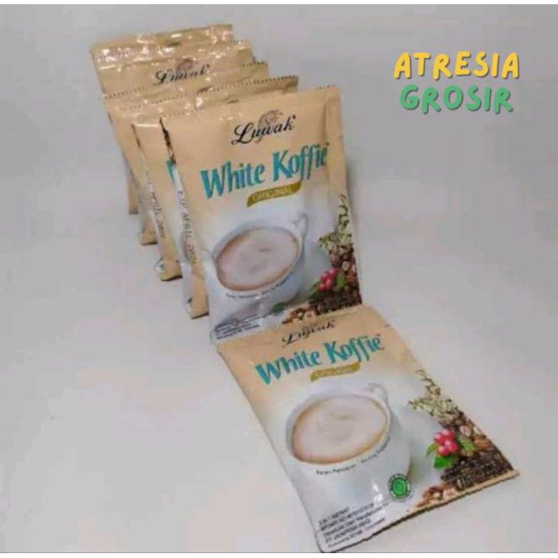 

Kopi Luwak White Coffee 1 Renceng (10 Pcs)