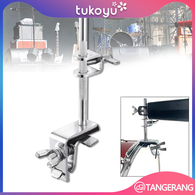 Cowbell Bracket-Snare Drum Cowbell Clamp-Dudukan Cowbell Mounting Bracket